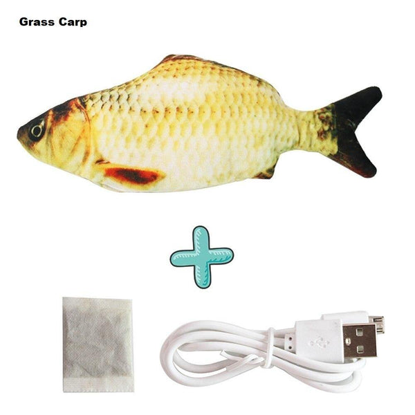 PLUSH SIMULATION CAT FISH TOY USB - TSP Top Selling Products