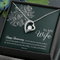 TO MY WIFE HAPPY ANNIVERSARY