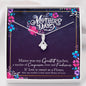 ALLURING BEAUTY LUXURY NECKLACE GIFT FOR MOM WITH MESSAGE CARD