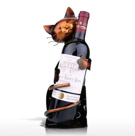 Sculptured Cat Wine Holder - TSP Top Selling Products