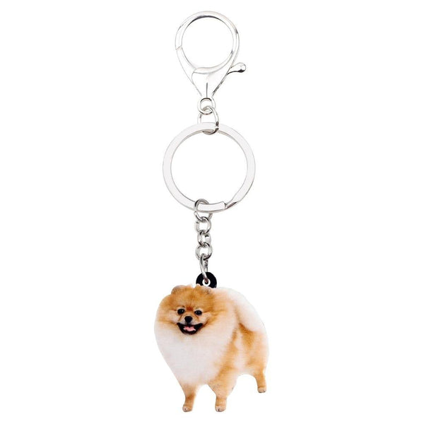 POMERANIAN KEYCHAIN - TSP Top Selling Products