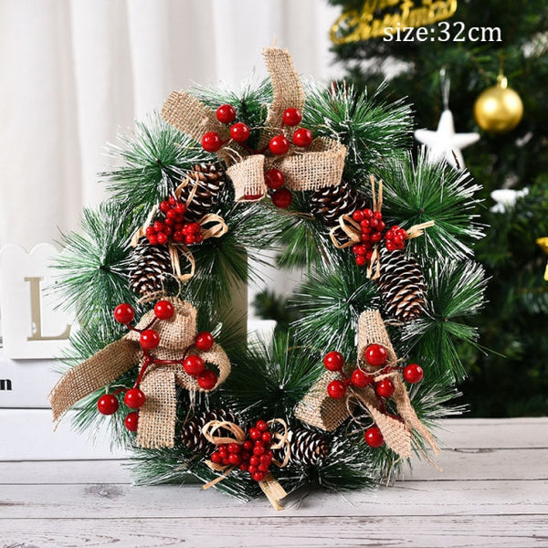 CHRISTMAS  WREATHS DOOR GARLANDS