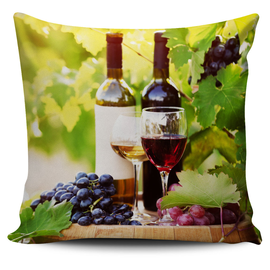Wine Pillow Cover
