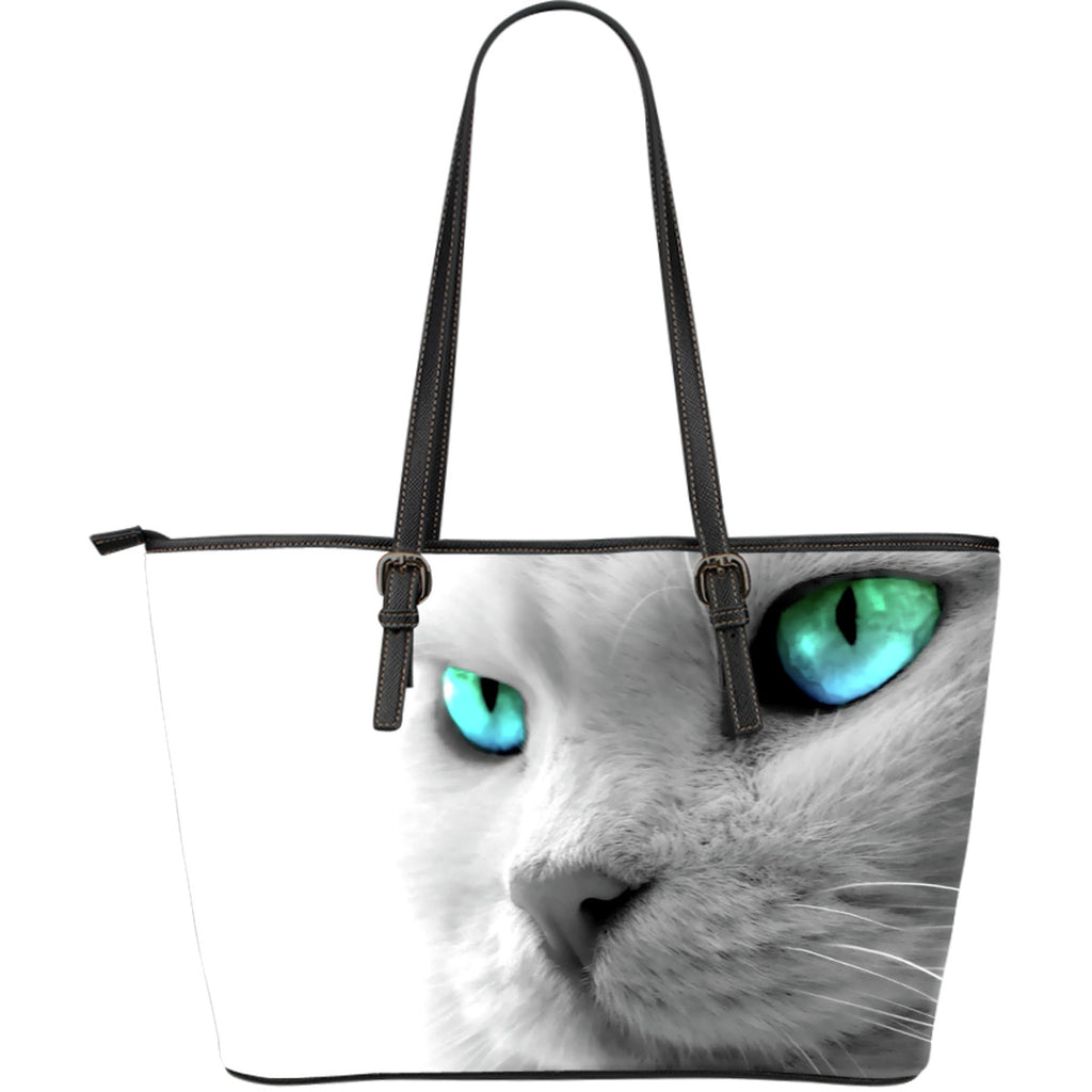 CATS EYES LEATHER LARGE HANDBAG