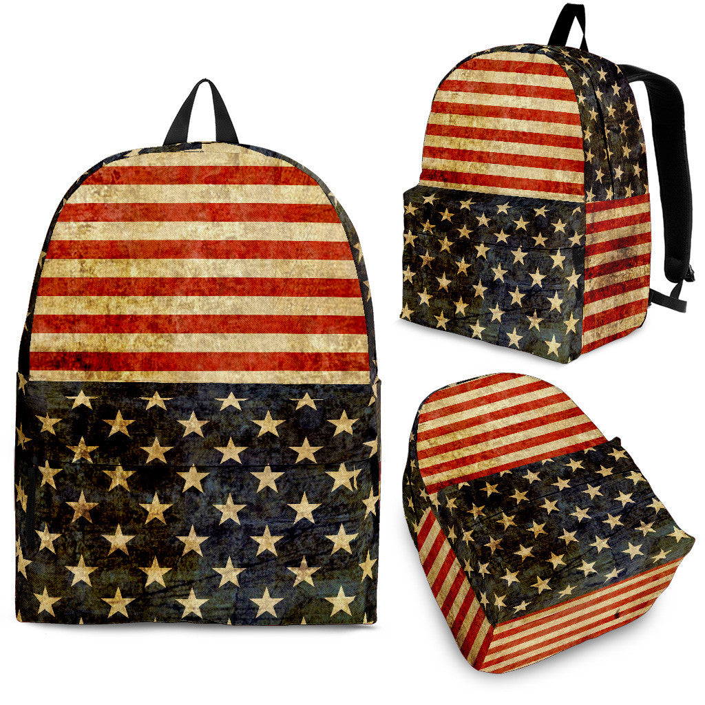 Patriotic Backpack Stars & Stripes