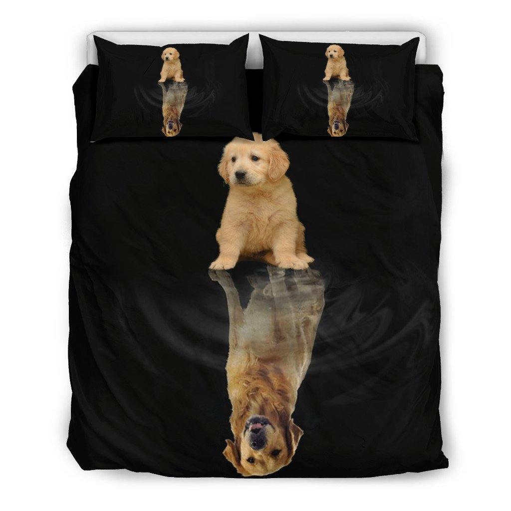 GOLDEN RETRIEVER DREAM BEDDING SET - TSP Top Selling Products