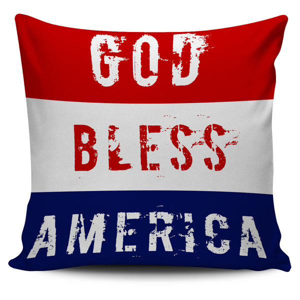 God Bless America Pillow