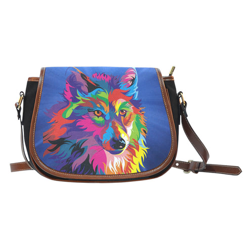 Wolf Colour Saddle Bag