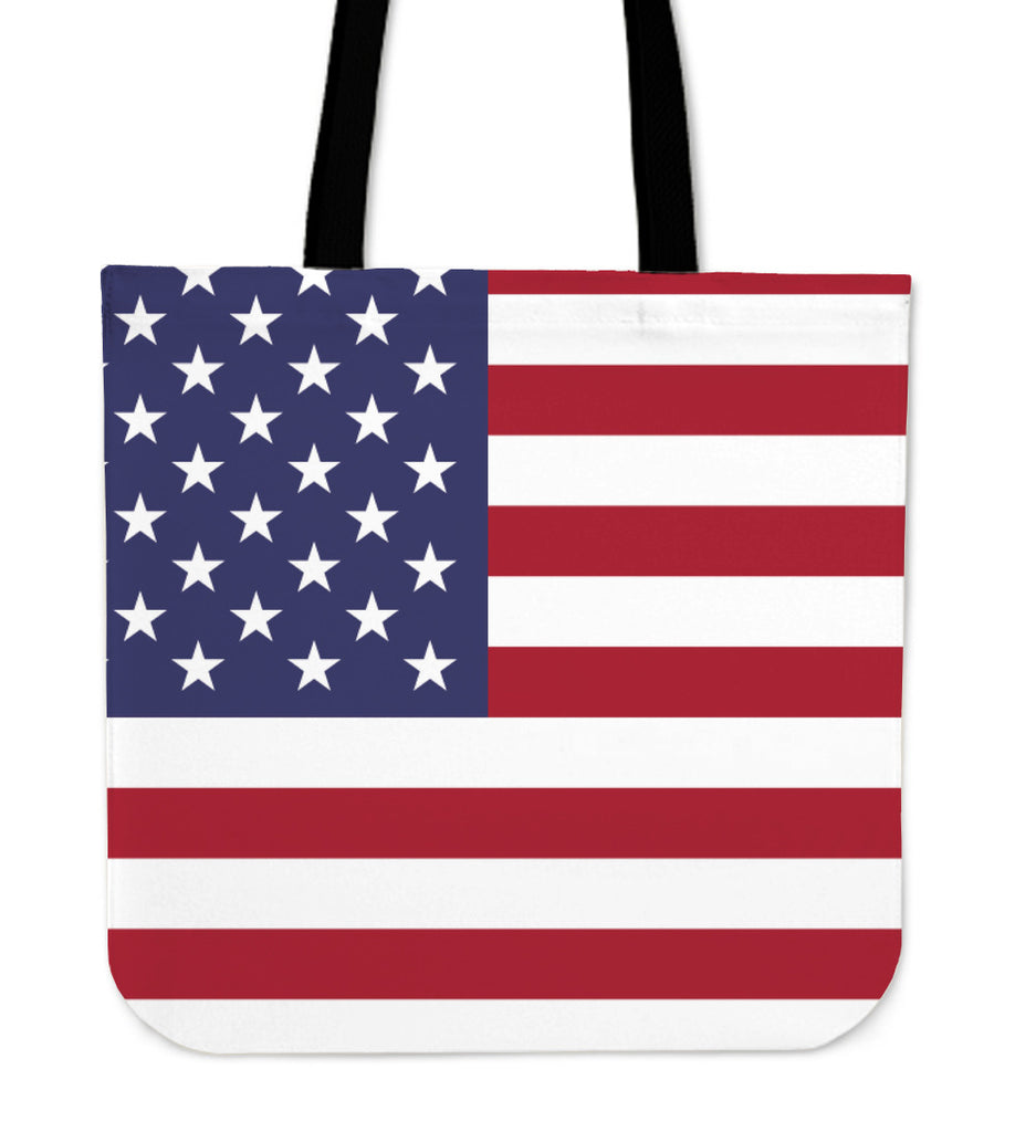 STARS & STRIPES LINEN TOTE BAG