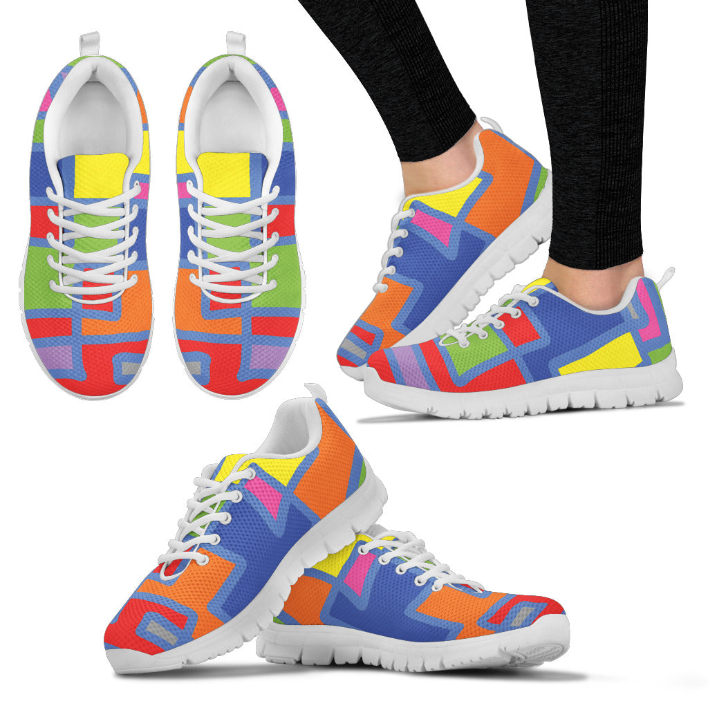 Women's Sneakers Square Colors