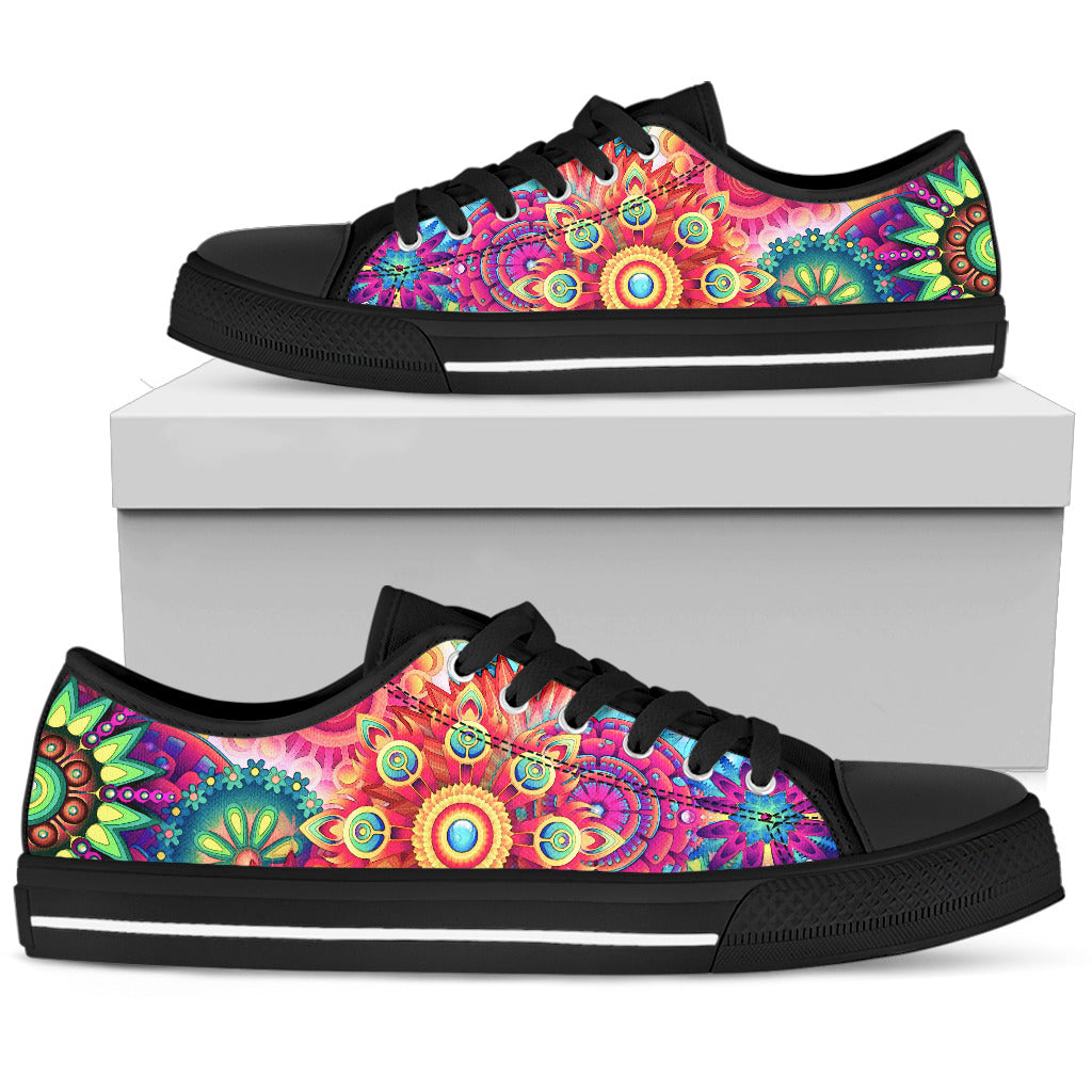 Women's Low Tops Colorful (Black Sole)