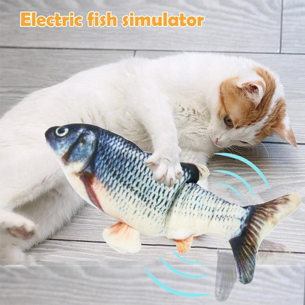 PLUSH SIMULATION CAT FISH TOY USB - TSP Top Selling Products