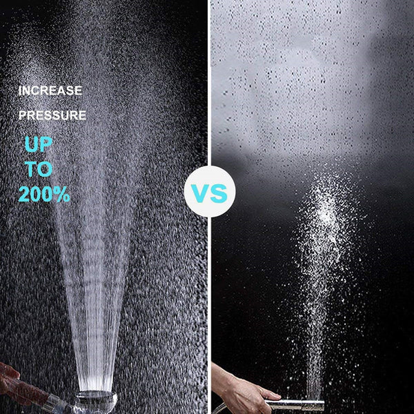 LED  3/7 Color Changing Shower Head Temperature Sensor