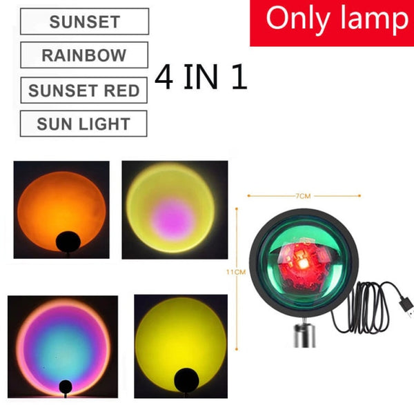 SUNSET PROJECTION LAMP