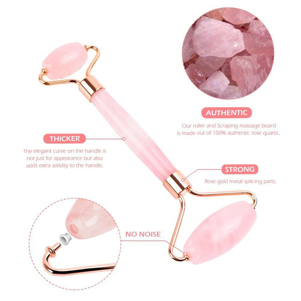 ROSE QUARTZ LIFTING FACE MASSAGE GIFT BOX - TSP Top Selling Products