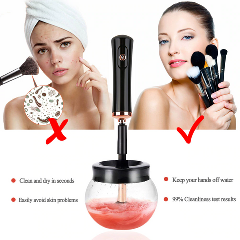 PRO ELECTRIC MAKEUP BRUSH CLEANER & DRYER SET - TSP Top Selling Products