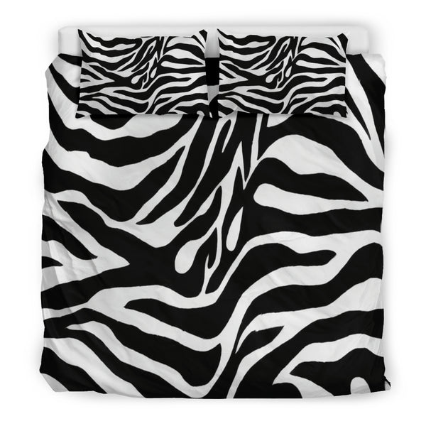 Zebra Print Bedding 3 Piece Set