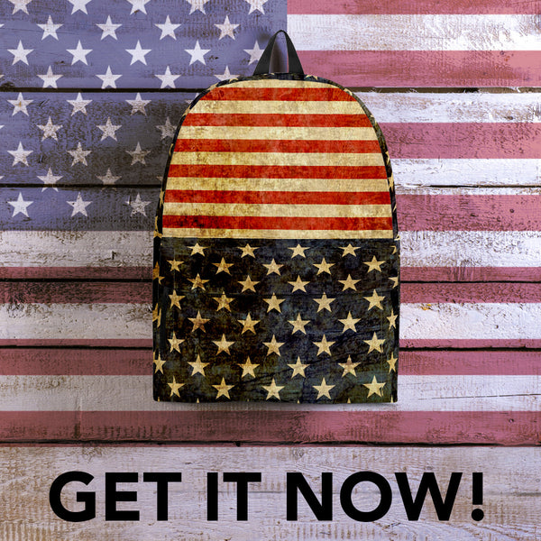 Patriotic Backpack Stars & Stripes Picture