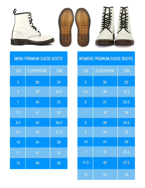 Men's Boots Sizing Guide