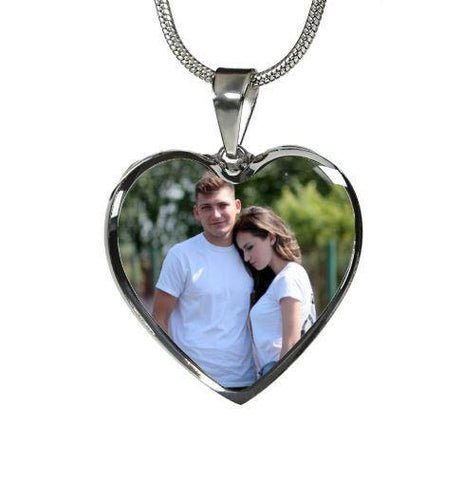 CUSTOM DESIGN YOUR OWN LUXURY NECKLACE W/ HEART CHARM - TSP Top Selling Products