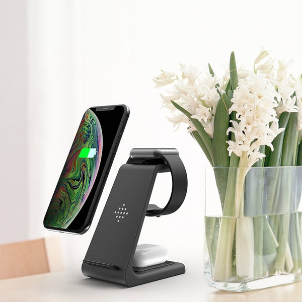 MULTI CHARGING STATION FOR  APPLE PHONE, WATCH & EARPHONES