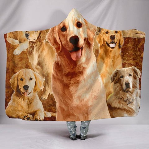 GOLDEN RETRIEVER HOODED BLANKET - TSP Top Selling Products