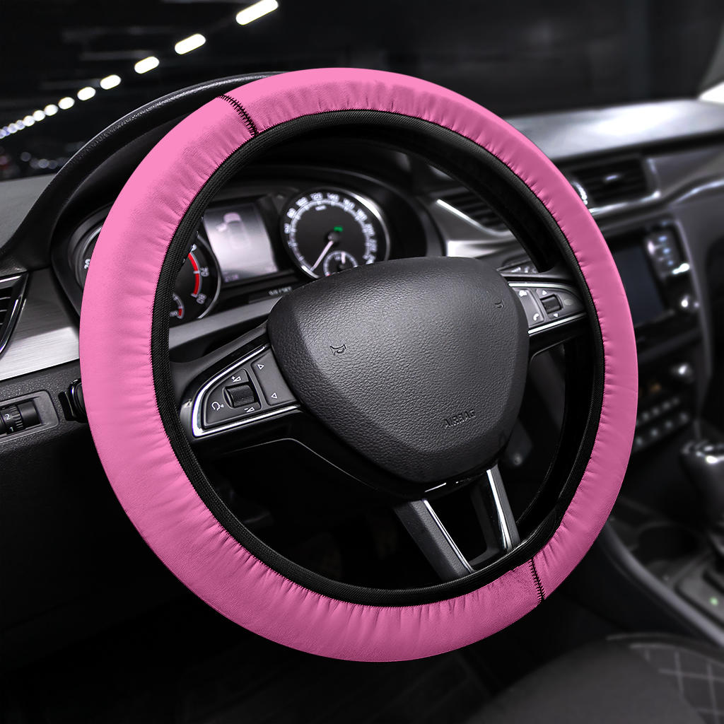Light Pink Steering Wheel Cover