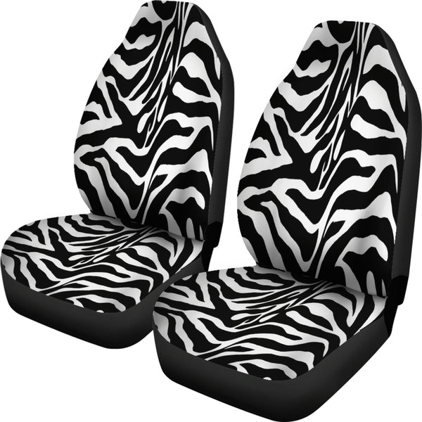 Zebra Print Custom Car Seat Covers
