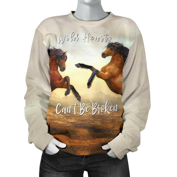 Wild Hearts Can't Be Broken Women's Sweater - TSP Top Selling Products
