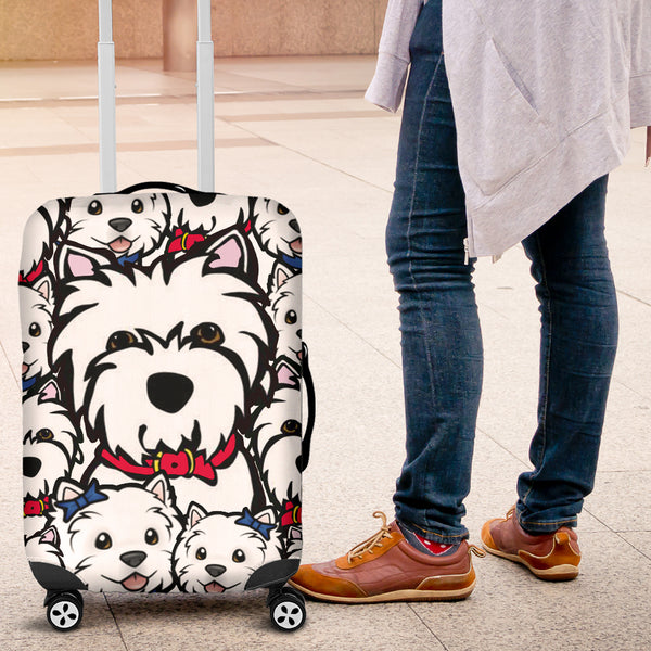 Westie Luggage Covers