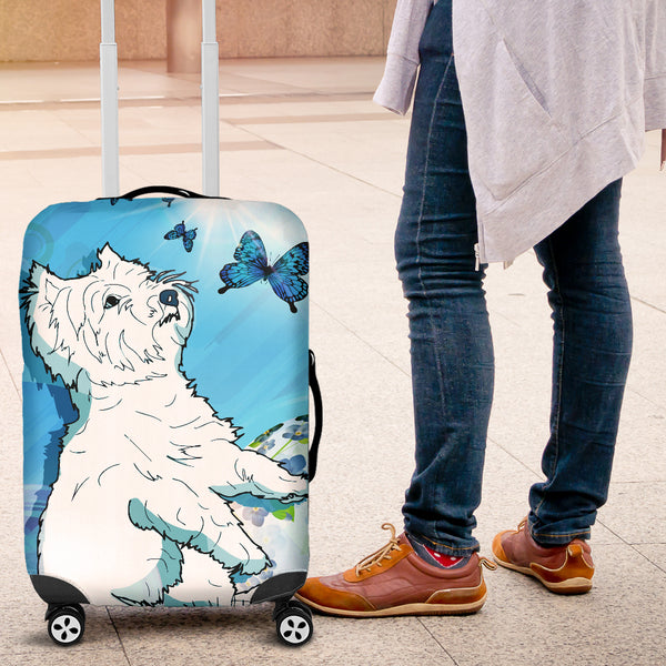 Westie Luggage Covers