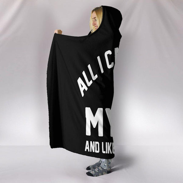 ALL I CARE ABOUT IS MY DOG HOODED BLANKET - TSP Top Selling Products