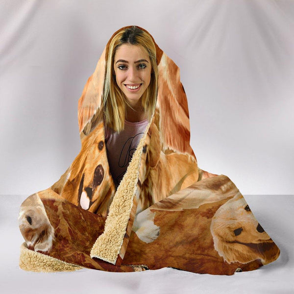 GOLDEN RETRIEVER HOODED BLANKET - TSP Top Selling Products