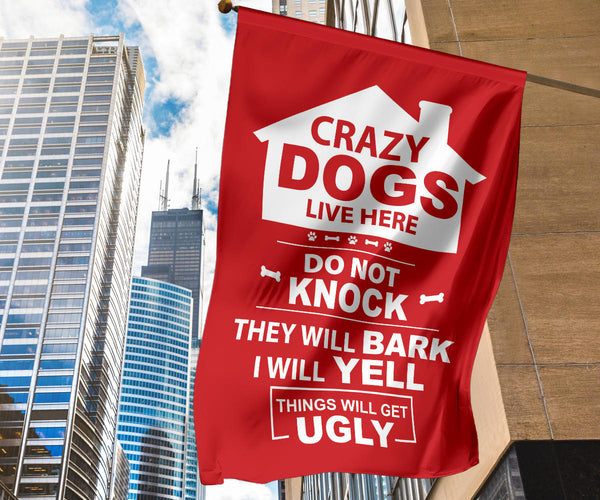 Multiple Dogs - Red