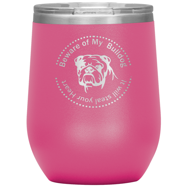 BULLDOG WINE TUMBLER