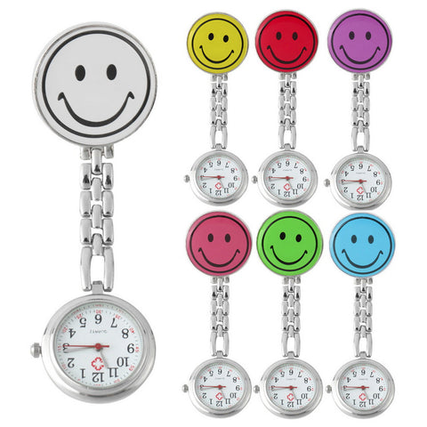Color Selection of Smile Nurse Fob Watches
