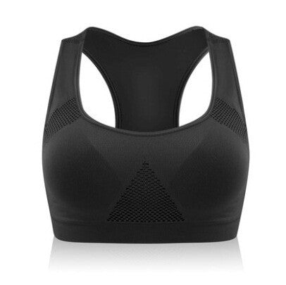 Athletic Sports Top Black
