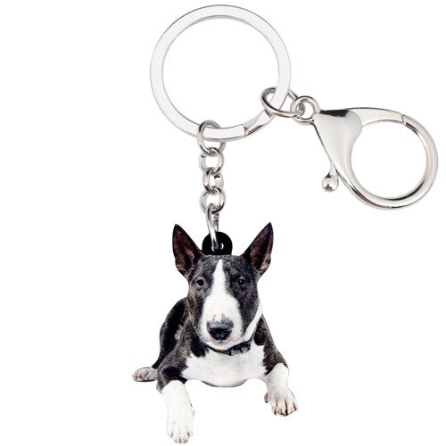 PIT BULL TERRIER KEYCHAIN