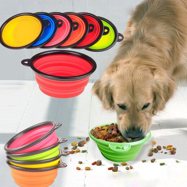 SILICONE GEL DOG & CAT FOLDABLE TRAVEL BOWL OFFER
