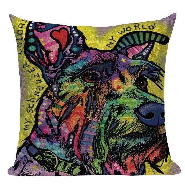 SCHNAUZER PILLOW COVER - TSP Top Selling Products