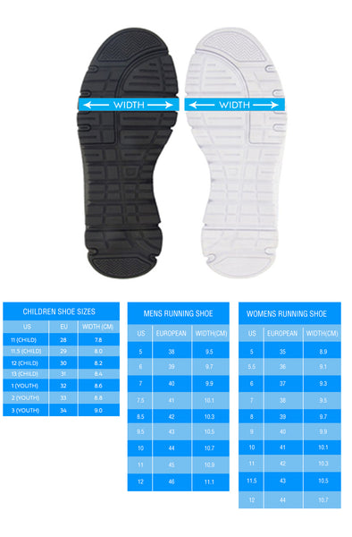 womens running shoes width guide